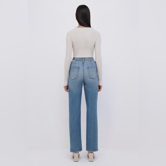 Jonathan Simkhai Zoella Top in Ceramic NEW - Picture 8 of 15